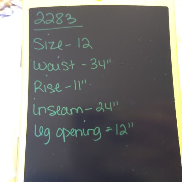 Talbots Island Print Crop Jeggings Sz 12 Tropical Beach Travel Pants - Picture 2 of 9